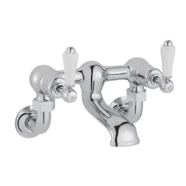 Just Taps Grosvenor Cross Bath Filler Wall Mounted