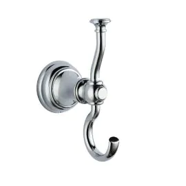 SW6 Astley Robe Hook in Chrome Finish for Bathroom