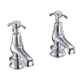 Anglesey Regal 3" Cloak Room Basin Taps Quarter Turn