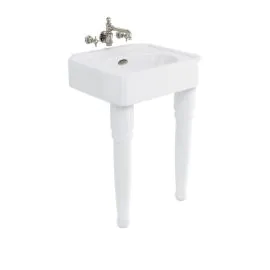 Arcade Bathrooms Ceramic Console Legs (Pair) 