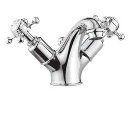 Crosswater Belgravia Crosshead Chrome Monobloc Basin Mixer