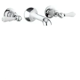 Crosswater Belgravia Lever Wall Mounted Basin Mixer