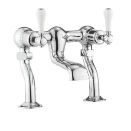 Crosswater Belgravia Lever Deck Mounted Bath Filler Chrome