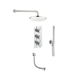 Just Taps Florentine Shower Valve, Head, Handset & Bath Filler