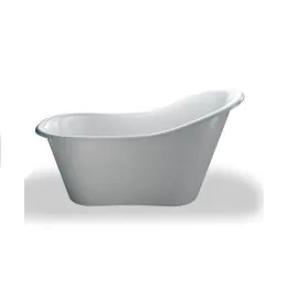 Burlington Emperor Freestanding Slipper Bath 1530 x 776mm - White