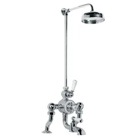 Lefroy Brooks Godolphin Expo Thermo Bath Shower Mixer & 8" Head Chrome