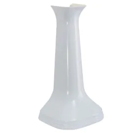 Lefroy Brooks Belle Aire Pedestal For LB7803WH Basin - White