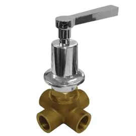 Lefroy Brooks Mackintosh Conc 2 Way Diverter - Gold