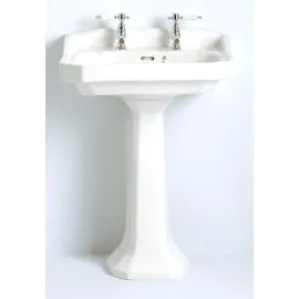 Experience Modern Luxury With Heritage Granley White Pedestal