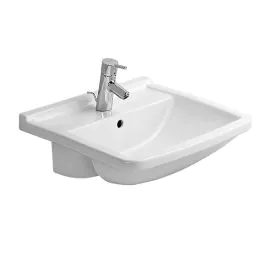 Duravit Starck 3 550 x 470mm Semi Recessed Washbasin 1TH 