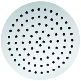 250mm Round Ultra Flat Chrome Shower Head