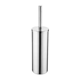 Heritage 391mm Round Toilet Brush in Chrome Finish