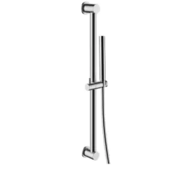 Just Taps Inox Slide Rail With Single Function Hand Shower And Hose