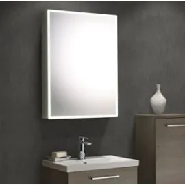 Aspect 500 x 700mm LED Mirror Cabinet With Head Pad