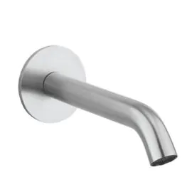 3ONE6 Wall Mounted Bath Spout - Brushed Stainless Steel