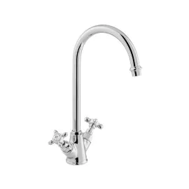 VADO Axbridge Kitchen Tap Mixer With cross handles