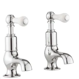 Crosswater Belgravia Lever Cloakroom Basin Tap (pair) Chrome