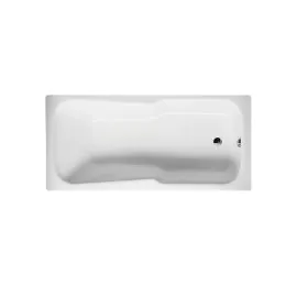 Bette Set 1500 X 750mm White Steel Shower Bath No Tap Hole