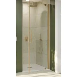 Optix 10 Pivot Door 800mm - Brushed Brass 