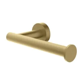 Hoxton Single Toilet Roll Holder Brushed Brass