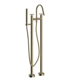 Salcombe Floor Standing BSM Brushed Brass