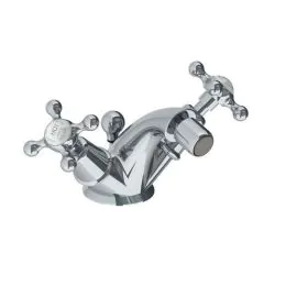 Lefroy Brooks Connaught Monobloc Bidet Mixer With Pop Up Waste (choose finish)