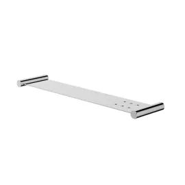 Hoxton 396 x 90 x 18mm Wall Mounted Shelf in Chrome Finish