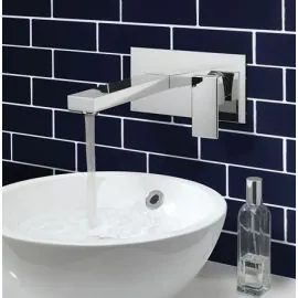 Crosswater Essential Verge Wall Mounted Basin Mixer 