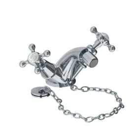 Lefroy Brooks Connaught Monobloc Bidet Mixer With Plug & Chain Waste (choose finish)