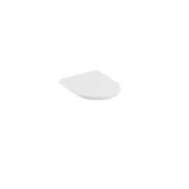 Curve2 Soft Close WC Toilet Seat - White Gloss Finish