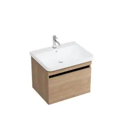 Dalston 600mm Wall Mounted  Vanity Unit - Golden Oak