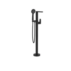 Drift Floor Standing Bath Shower Mixer Matt Black