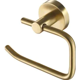 106.5 x 142 x 50mm Toilet Paper Holder Brushed Brass Finish