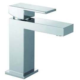 E Series Chrome Mini Cloakroom basin mixer w/ Basin Waste