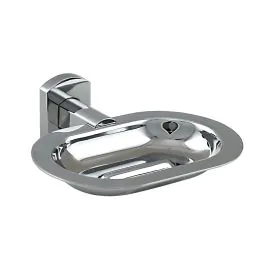 Bathroom Origins Edera Chrome All Metal Soap Dish