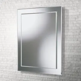 HIB Emma 500 x 400 Rectangular Mirror for Elegant Bathroom