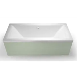 Enviro 1700 x 700  x 415mm Double Ended Bath White Gloss