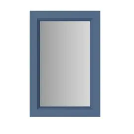 Caversham 400mm Framed Mirror Maritime Blue