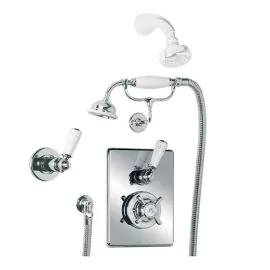 Lefroy Brooks Godolphin Concealed Thermostatic Shower Valve With Handset & Shower Kit GD8712 (choose finish)