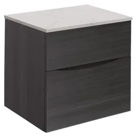 Crosswater Glide II Wall Hung Vanity Unit 500mm w/ 2 Drawers