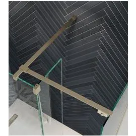 Gallery T Bracing Arm - Brushed Brass