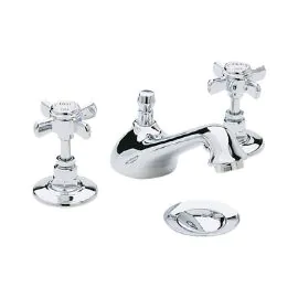 Heritage Dawlish 3 Tap Hole Basin Mixer (choose finish)