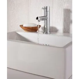 Crosswater Kai Lever Mini Cloakroom Monobloc Basin Mixer