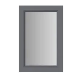 Caversham 400mm Framed Mirror Graphite