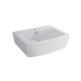 Essentials Bloque 550mm Basin With One Tap Hole