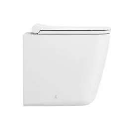 Libra Back to Wall Pan Gloss White