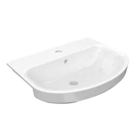 Essentials Alma Standard Semi Countertop Basin (Centre Tap Hole)