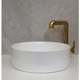 LUXE81 Ceramic Sit On Basin