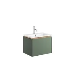 Mada Sage Green 500mm Wall Mounted Rectangular Vanity Unit