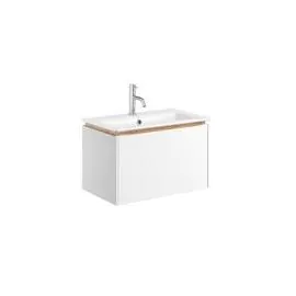 Elegant Storage Solutions- Mada Matt White 600mm Vanity Unit